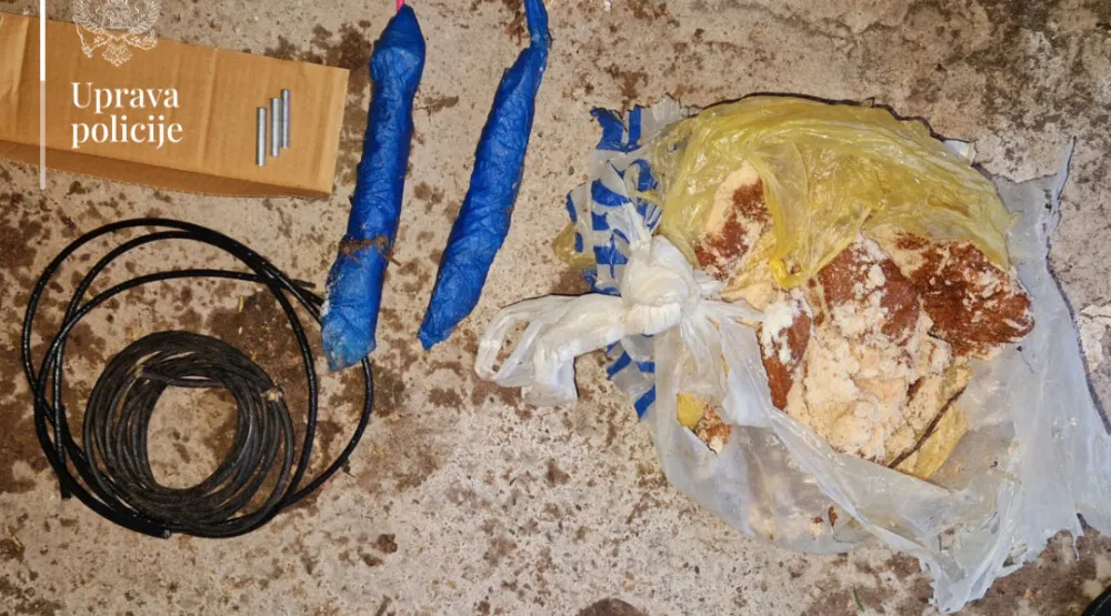 Pronađen eksploziv u Danilovgradu