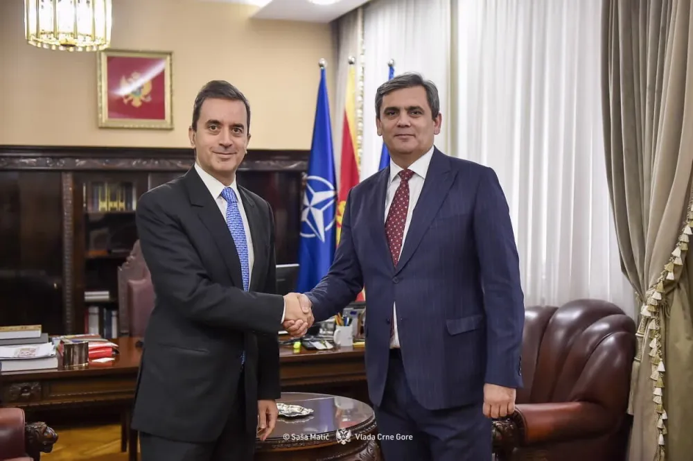 Ibrahimović primio novoimenovanog ambasadora Grčke Dimitrisa Joldasisa