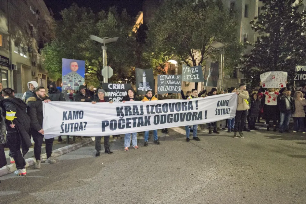 Perović: Studenti neće odustati od protesta do ispunjenja zahtjeva