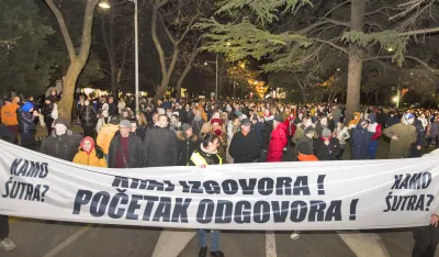 Kolektiv "Kamo Śutra?&rdquo; uputio dopis Vladi: Prvi od pet zahtjeva je ostavka &Scaron;aranovića i Bečića