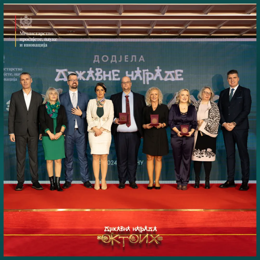 Jak&scaron;ić - Stojanović uručila "Oktoih" dobitnicima za 2024.&nbsp;