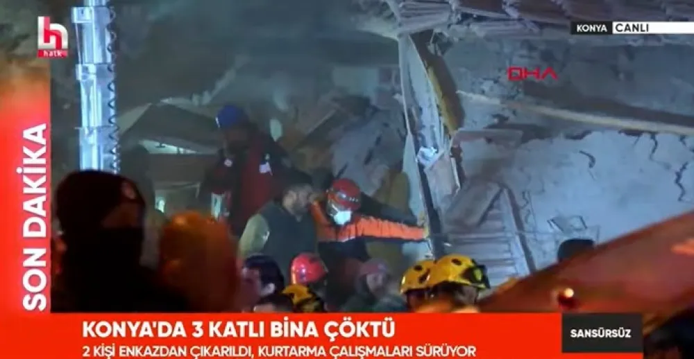 Sru&scaron;ila se zgrada u Turskoj