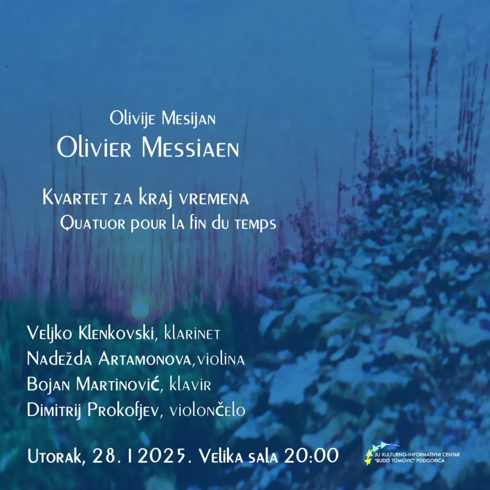 Plakat za koncert u KIC-u