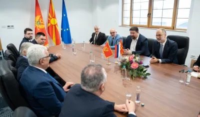 Mandić sa Stoilkovićem: Jačati veze između Crne Gore i Sjeverne Makedonije