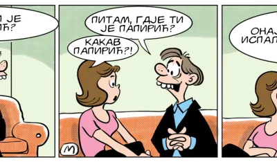 Mirko Zulić strip Dana