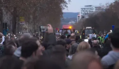 Sa protesta u Novom Sadu