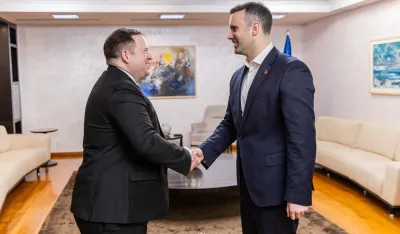 Spajić ugostio britanskog ministra za Evropu Stivena Dautija