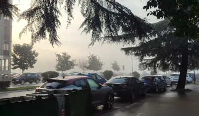 Putevi suvi, vidljivost smanjena