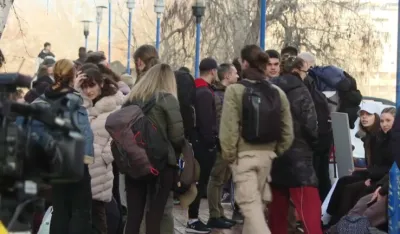 Studenti iz Beograda kreću za Novi Sad: "&Scaron;etnja od 80 kilometara za pravdu i ispunjenje zahtjeva"