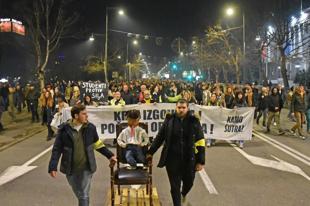 Pismo podr&scaron;ke 220 inženjera neformalnoj studenstkoj grupi &ldquo;Kamo sjutra&rdquo;