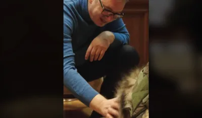 (VIDEO) Vučić objavio snimak sa psom: Ovo je moj čuvar