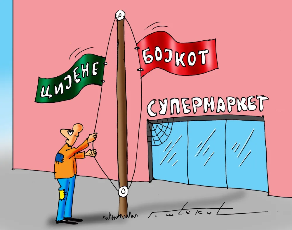 Goran &Scaron;ćekić karikatura dana