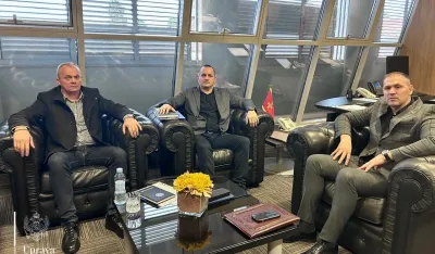 Lazar &Scaron;ćepanović s apredstavnicima sindikata policije