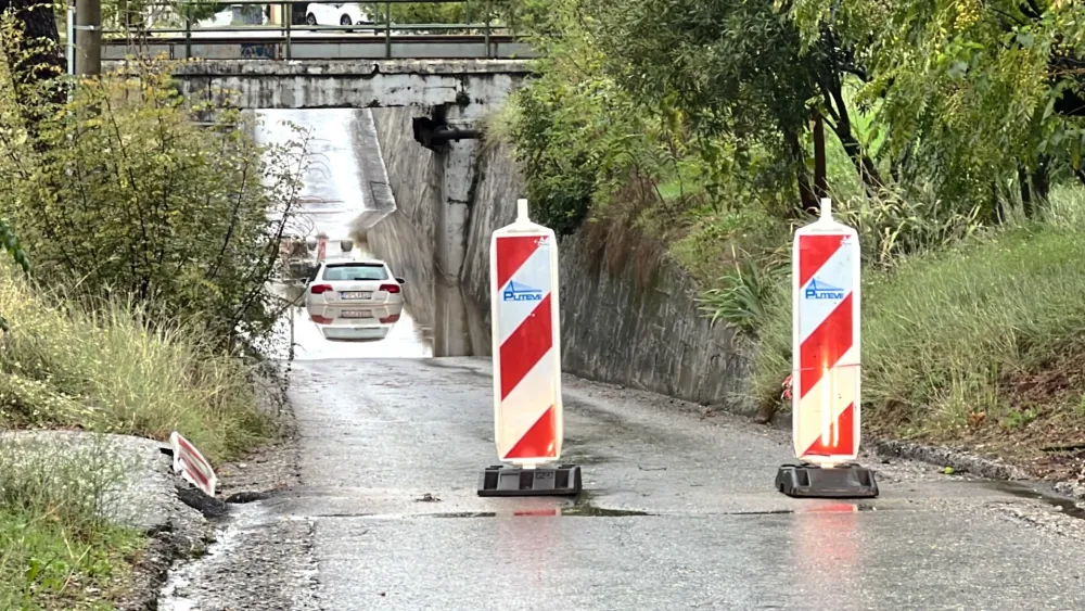 Pižurica (PES) tražio od gradskih firmi da rije&scaron;e problem: Briga o podvožnjaku nametnuta Vodovodu