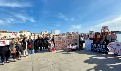 Iz Splita podr&scaron;ka studentima u Srbiji