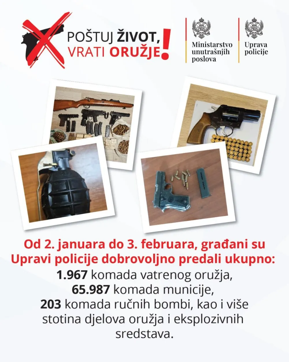 Po&scaron;tuj život vrati oružje