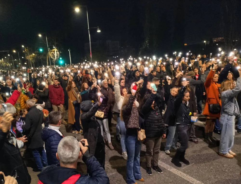 Blokiran most Blaža Jovanovića