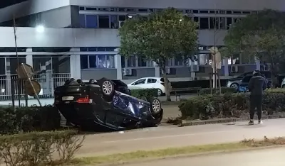 (FOTO) Saobraćajna nezgoda u Podgorici: Povrijeđene četiri osobe