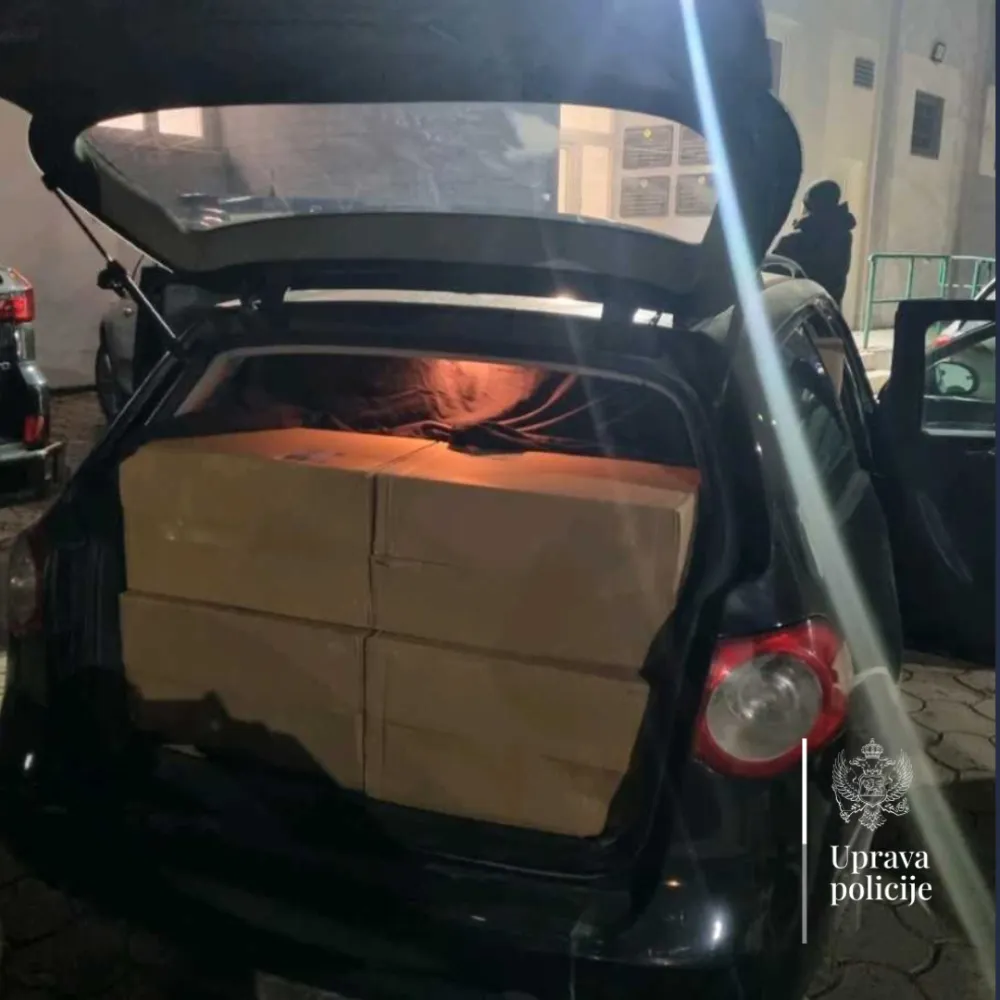 Zaplijenjene cigarete u Rožajama