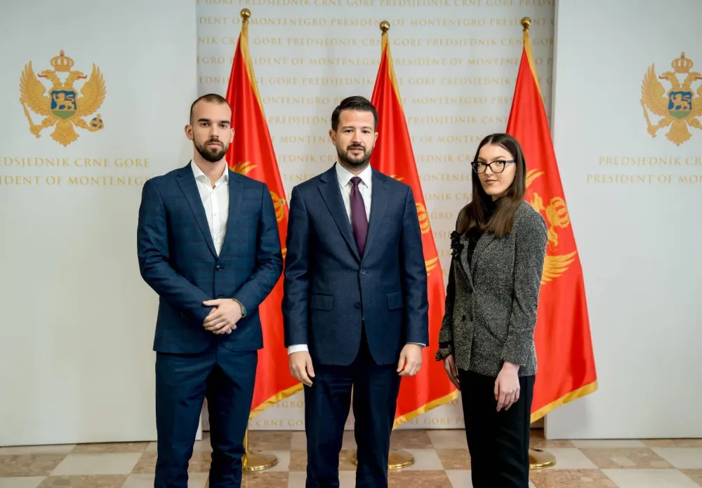 Milatović poželio studentima uspje&scaron;an početak stažiranja u Službi Predsjednika