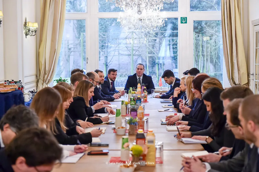 Ivanović sa članovima Radne grupe Savjeta EU za pro&scaron;irenje