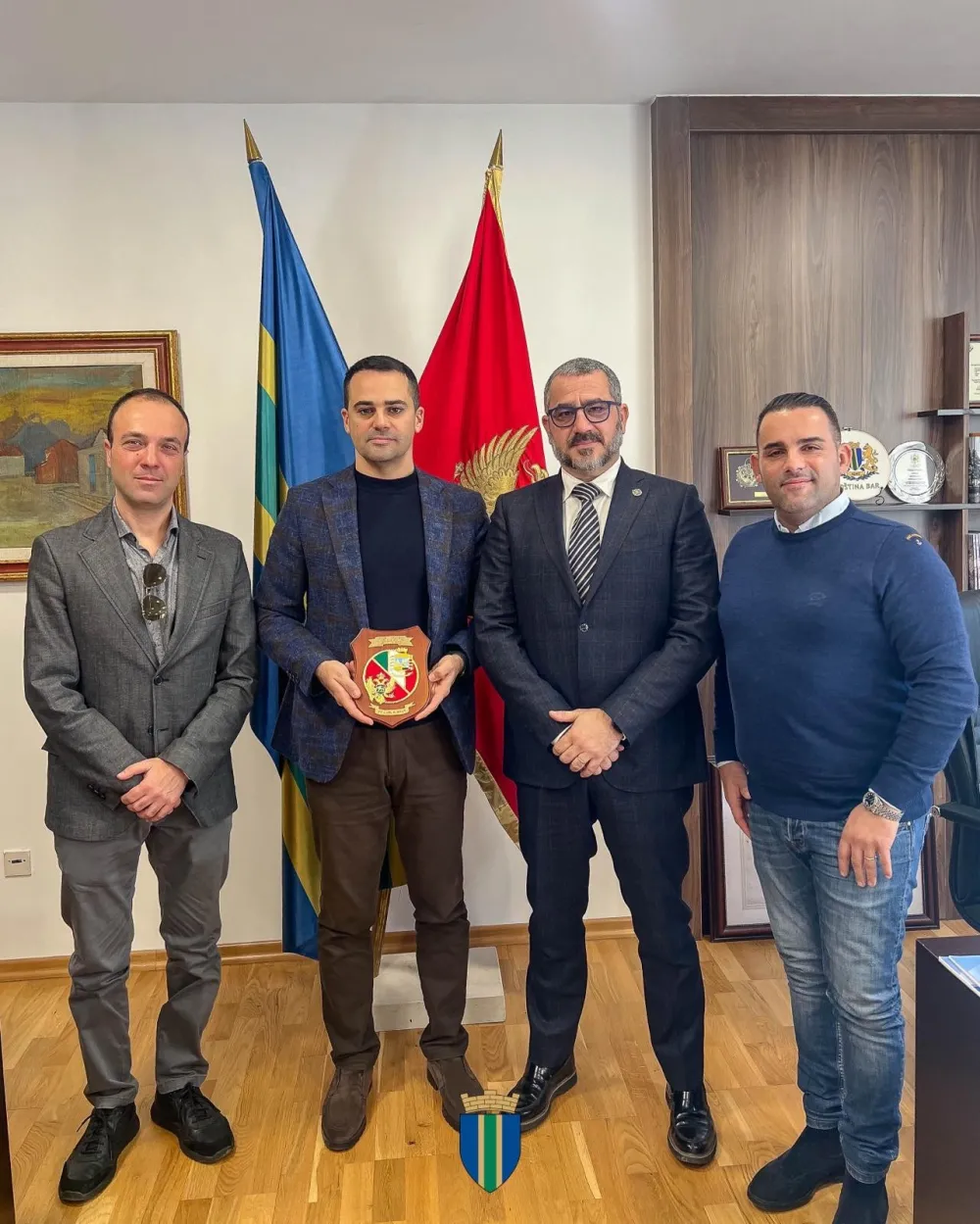 Raičević sa predstavnicima italijanske Guardia di Finanza: Posvećenost razvoju bezbjednog finansijskog ambijenta