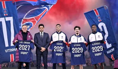 Enrike, El Kelaifi, Hakimi, Vitinja i Mende&scaron;