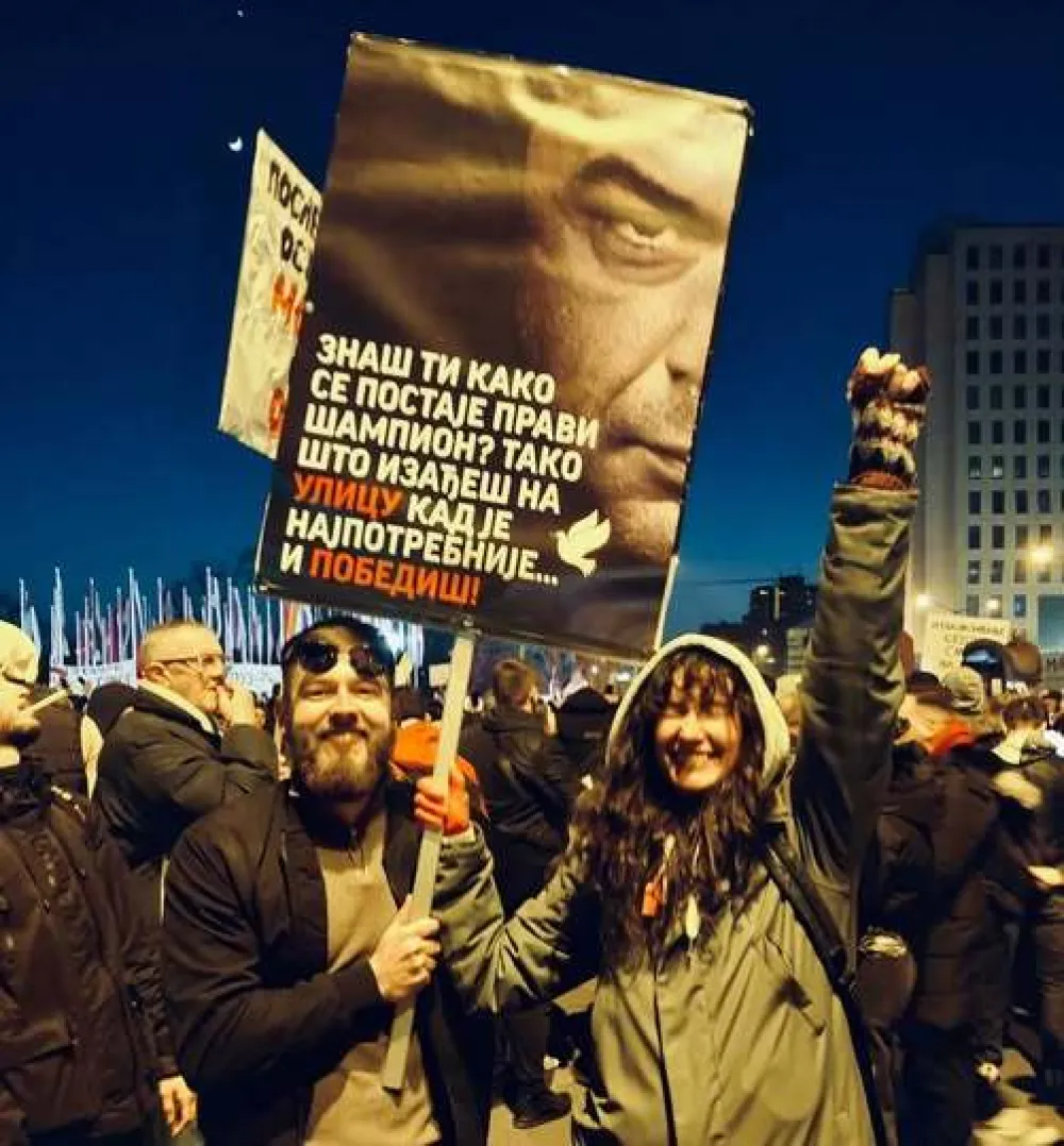 Milica Glogovac, objava FB