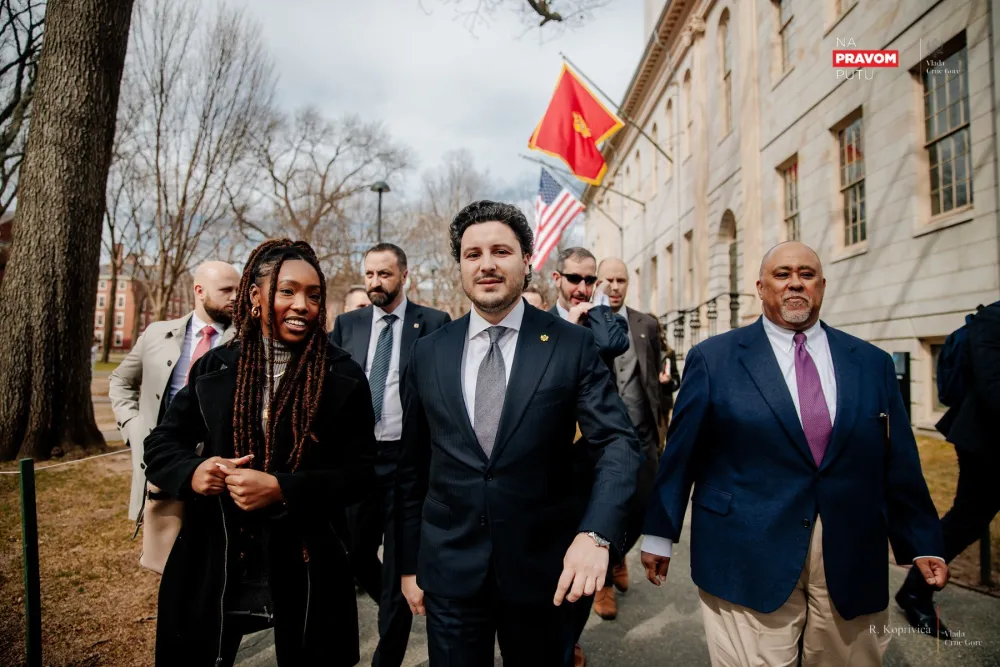 Dritan ABazović na Harvardu