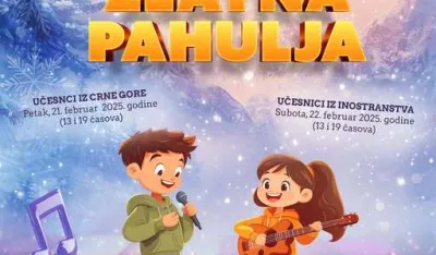 "Zlatna pahulja" predstaviće nove zlatne glasove