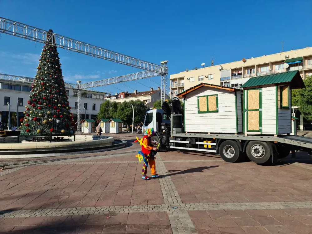 Припреме за Новогодишњи базар 