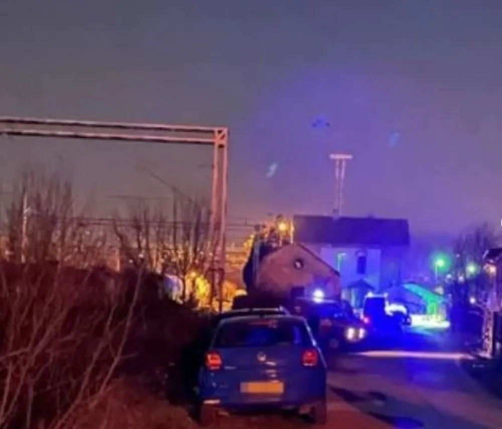 192.rs, prevrtanje vagona