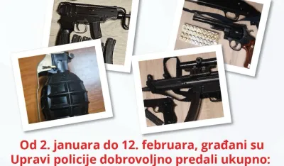 Građani vratili oružje