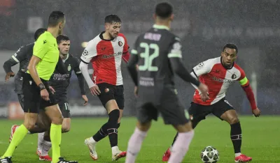 Sa meča Fejenord - Milan