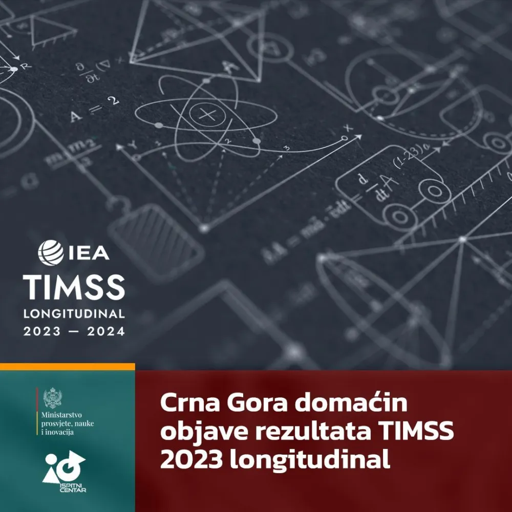 Crna Gora domaćin objave rezultata TIMSS 2023 longitudinalne studije