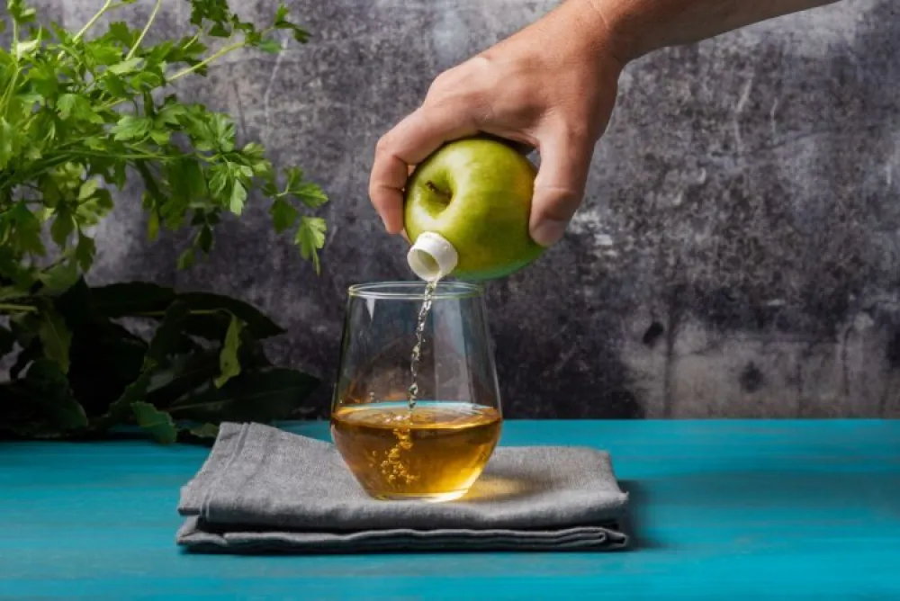 Sok od jabuke, ilustracija