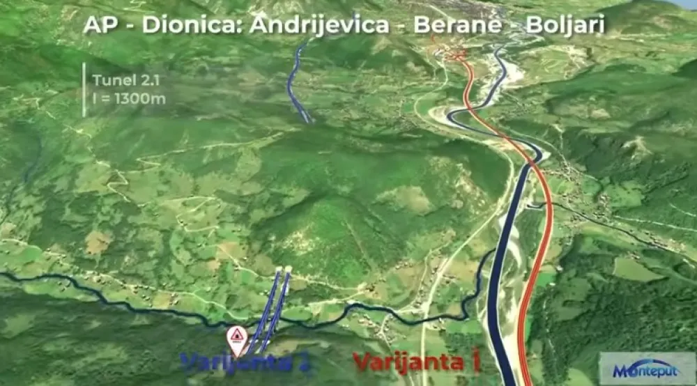 (VIDEO) Zaključen ugovor za izradu idejnog projekta dionice Andrijevica-Berane-Boljare