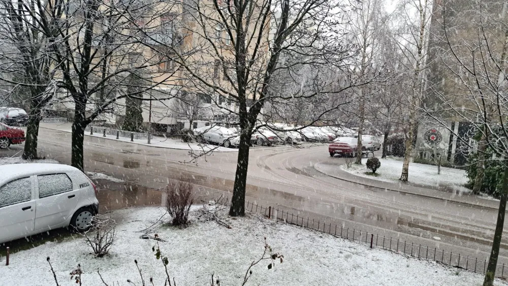 Snijeg prekriva Nik&scaron;ić