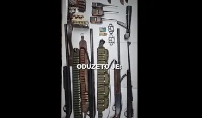 (VIDEO) Pretresi na sjeveru: Policija oduzela vozila, pu&scaron;ke, municiju...