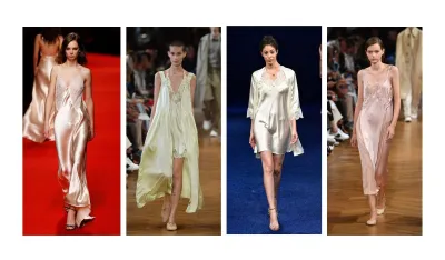 Čipkane slip haljine su najromantičniji trend za proljeće i ljeto 2025.