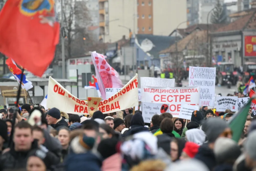 Poruka studenata pred protest u Kragujevcu: &bdquo;Ne zanosi se nadom da nema vi&scaron;e Crnog Đorđa, puna ih je Srbija&ldquo;