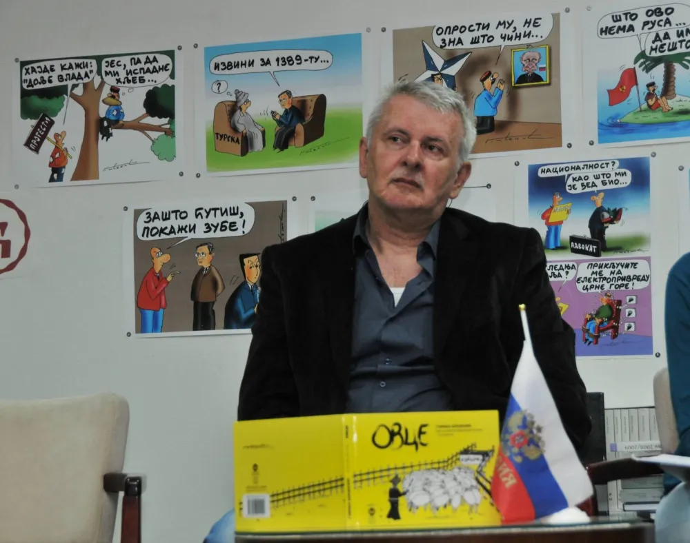 &Scaron;ćekić: Nikad u karikaturi nisam crtao morbidne stvari osim kritike sa humorom