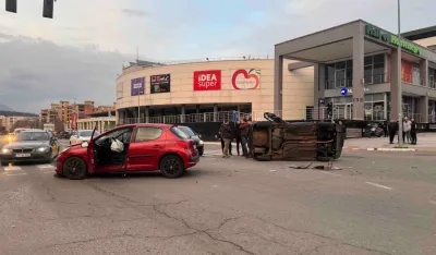 Udes kod "Ginta&scaron;a" u Podgorici, jedna osoba povrijeđena
