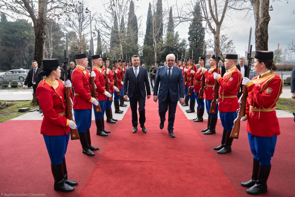Mandić sa predsjednikom Nacionalnog savjeta Monaka