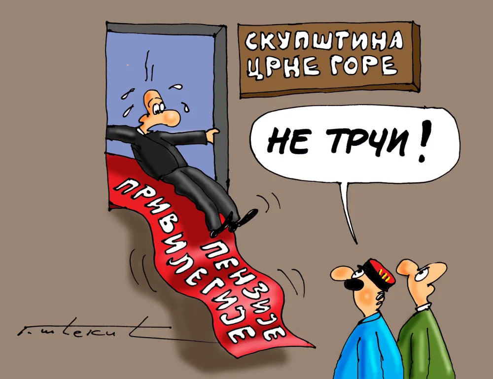 Goran &Scaron;ćekić karikatura Dana