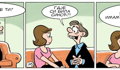 Mirko Zulić strip Dana