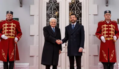 (FOTO) Milatović primio najvi&scaron;e državno odlikovanje Italije, Matarela Orden Crne Gore na lenti