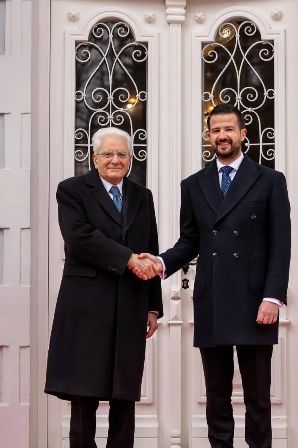 (FOTO) Milatović primio najvi&scaron;e državno odlikovanje Italije, Matarela Orden Crne Gore na lenti