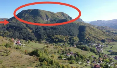 Lokacija kamenoloma iznad Srđevca