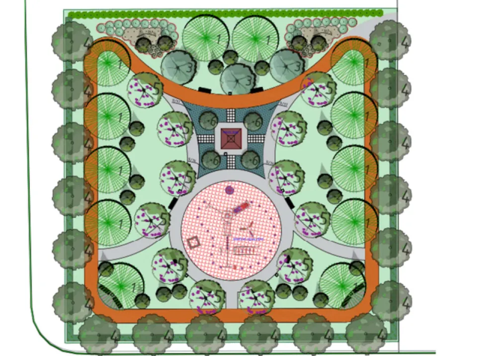 Eko park kod SM&Scaron; "25. maj" u Tuzima